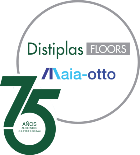 distiplas logo 75 años